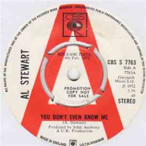 Al Stewart - You Don't Even Know Me download free