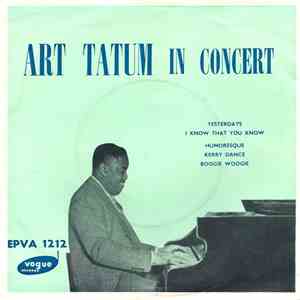 Art Tatum - Art Tatum In Concert (Art Tatum Piano Solo) download free