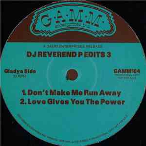 DJ Reverend P - Edits 3 download free