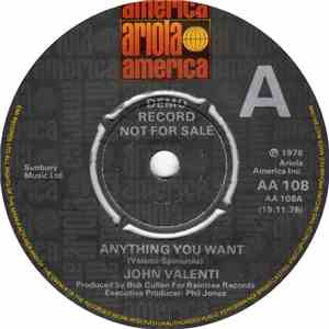 John Valenti - Anything You Want download free