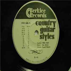 Mike Ihde, Jim Divan, Rand Moore - Country Guitar Styles download free