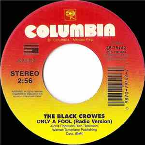 The Black Crowes - Only A Fool download free